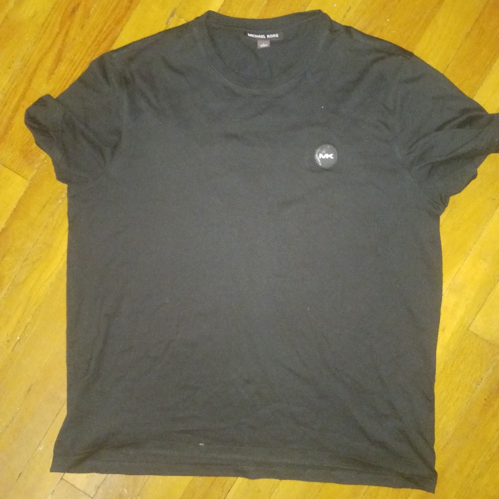 Michael Kors Black Short Sleeve Tee
